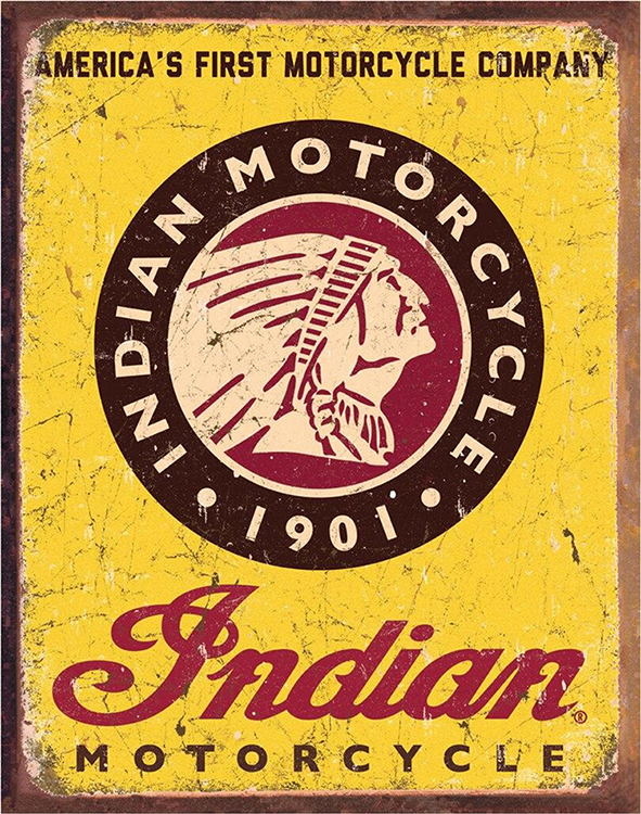 ƥ  INDIAN MOTORCYCLES SINCE 1901 DE-MS1934