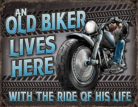 ƥ  Old Biker Ride DE-MS2236