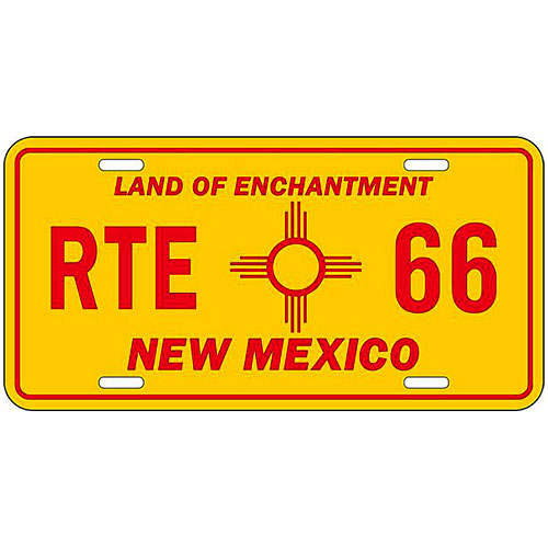 ߥ˥  RT 66 LICENSE PLATENEW MEXICO66-GL-SLR6NM