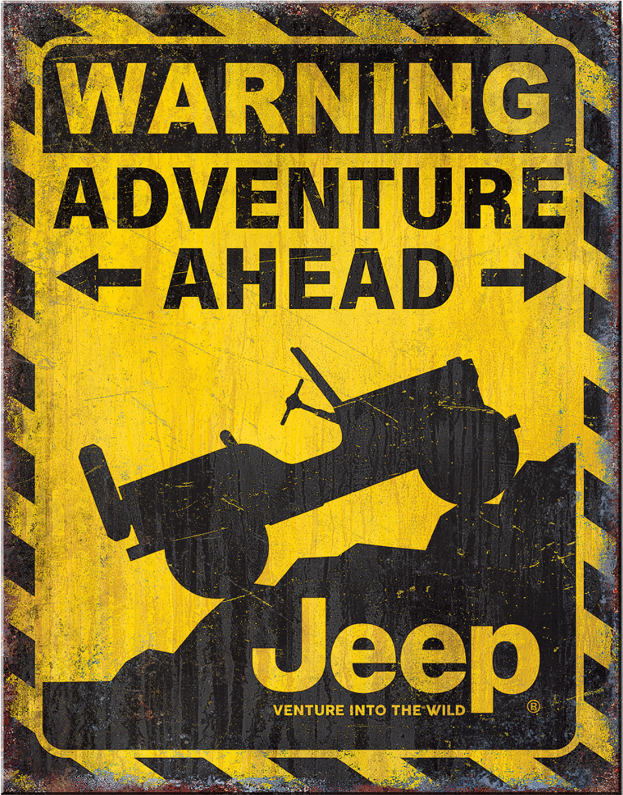 ƥ  JEEP Adventure Ahead DE-MS2809