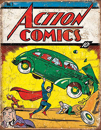 ƥ  ACTION COMICS NO.1 COVER DE-MS1965