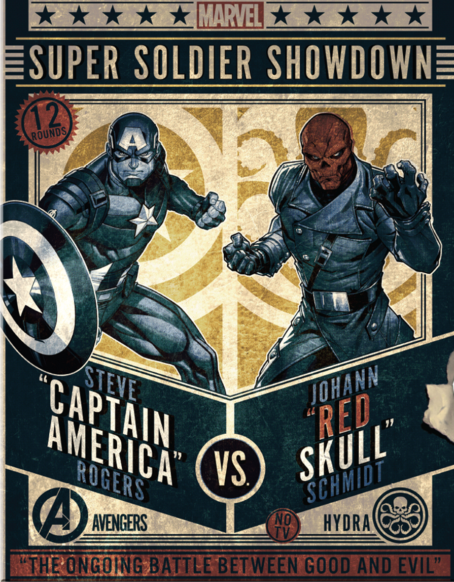 ƥ  Captain America vs Red Skull DE-MS2755