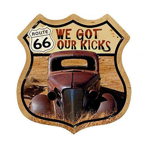 ƥ  Route 66 Rusty 66-PT-FAB-001