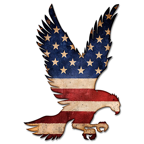 ƥ  American Flag Flying Eagle PT-PSB-100