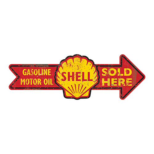 å ܥ ᥿  SHELL GASOLINE SOLD HERE AM-DES-48004
