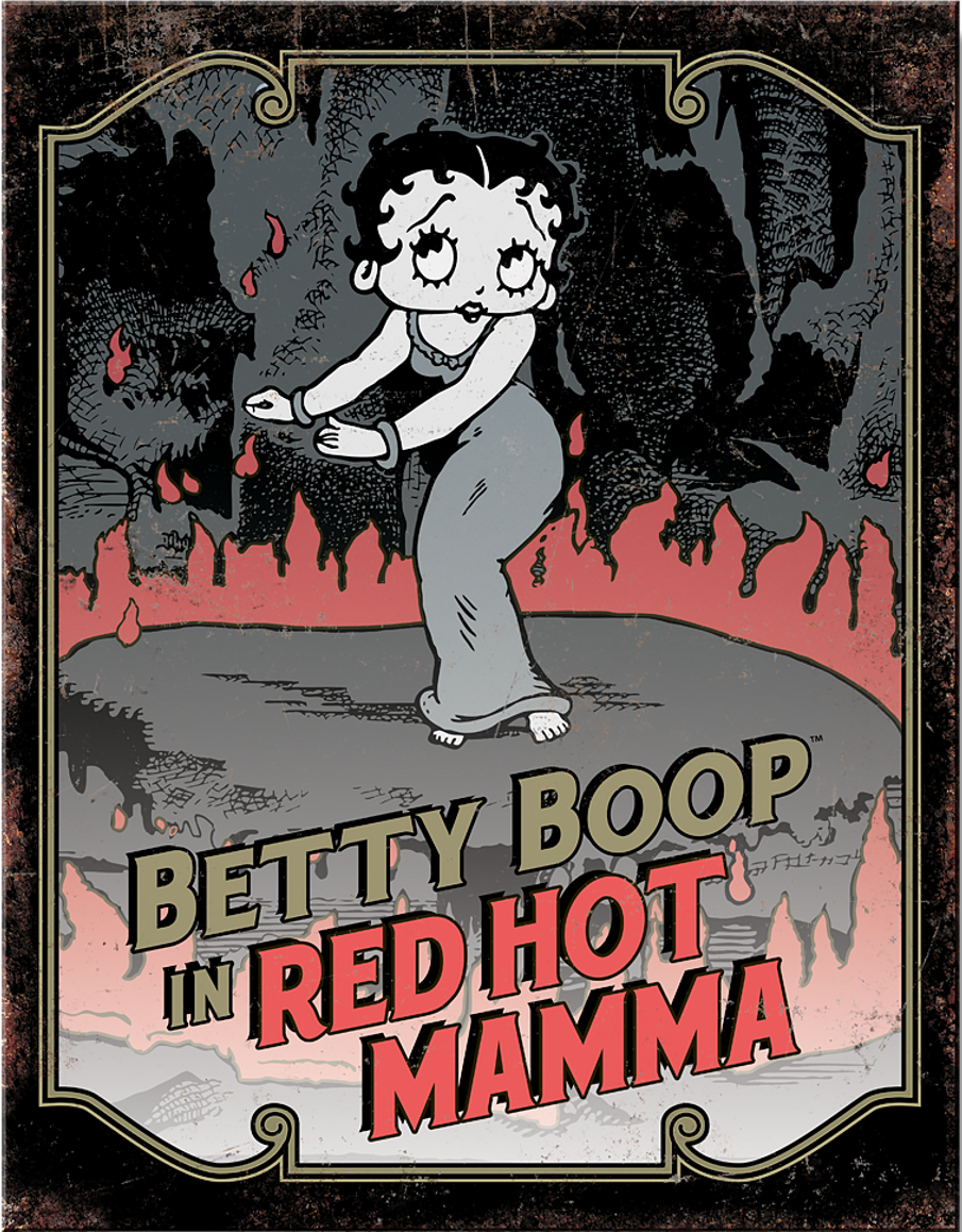 Betty Boop ƥ  Betty Boop Red Hot Mama BB-DE-MT2824