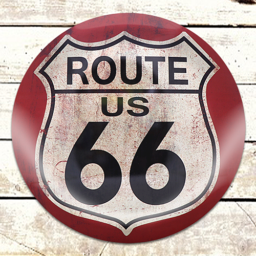 RT 66 ɡ  ROUTE 66 RED 66-CA-MS-225382