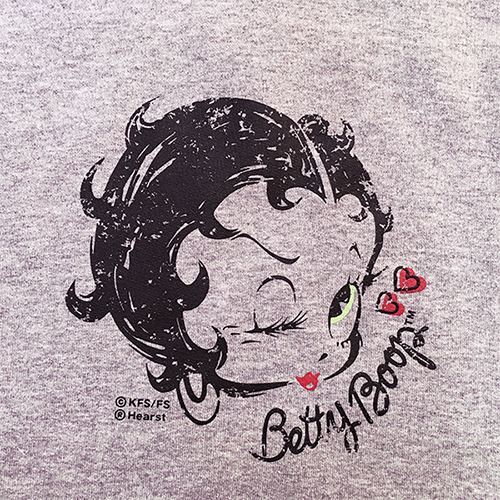 Betty Boop աǥ Betty Boop Wink BB-KP-FD-001-GY 졼