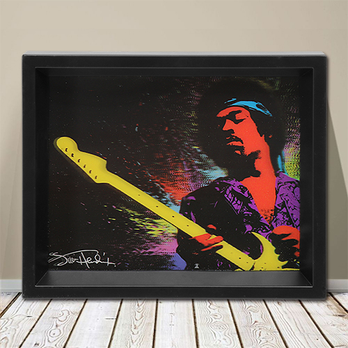 3-D ɡܥå Jimi Hendrix - Paint EPPLA78002F