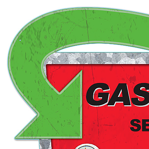å ܥ ᥿  TEXACO GASOLINE SERVICE AM-DES-40244