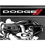 ƥ  Dodge Black Speed DE-MS2836