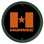 ߥ˥  Round HUMVEE Flag DE-MS2796