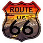 ƥ  Route US 66 Sunset 66-PT-RD-032