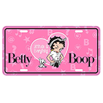Betty Boop ߥ˥  LICENSE PLATE Attitude BB-MSP-LP-BB6257