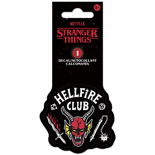 USA �ǥ����� ���ȥ�󥸥㡼�����󥰥� 5 Stranger Things 5 - Hell Fire Club Logo DC1572