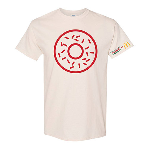 McDonald's T 饷å եå Krispy Kreme Jumbo Doughnut SM-TEE-107330 ʥ