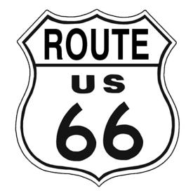 ߥ˥  RT 66 SHIELD ROUT66 66-DE-MS679ߥ˥  RT 66 SHIELD ROUT66 66-DE-MS679