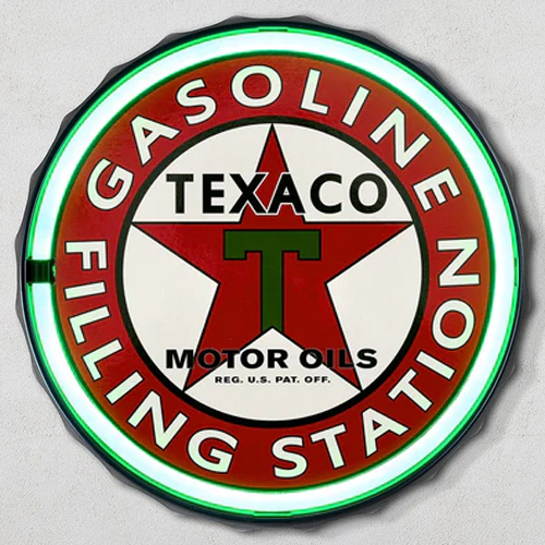 LED  ͥ  TEXACO GASOLINE FILLING STATION ܥȥ륭å CA-LE-562064LED  ͥ  TEXACO GASOLINE FILLING STATION ܥȥ륭å CA-LE-562064