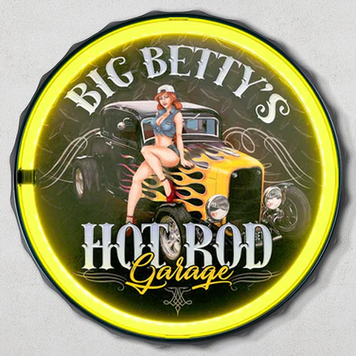 LED  ͥ  BIG BETTY'S HOT ROD GARAGE ܥȥ륭å CA-LE-562071LED  ͥ  BIG BETTY'S HOT ROD GARAGE ܥȥ륭å CA-LE-562071