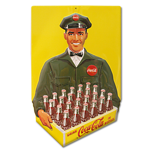 å ܥ ƥ  Coke Delivery Man Die Cut CC-DE-AR2180171