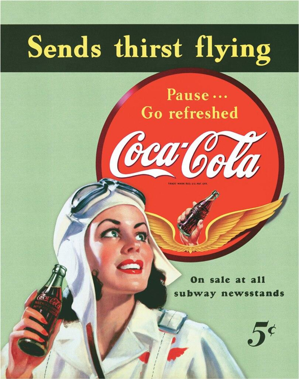 ƥ󥵥 COKE  Sends Thirst Flying  CC-DE-MS1045