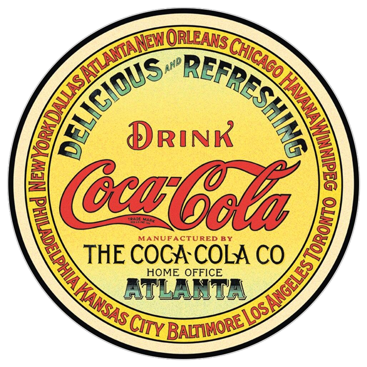 ߥ˥   COKE KEG LABEL CC-DE-MS1070