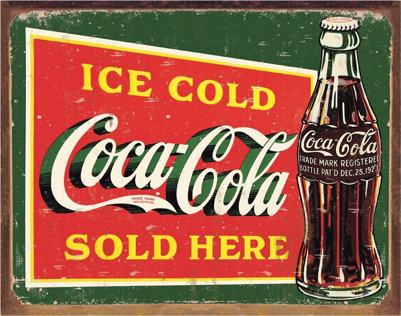 ƥ  COKE ICE COLD GREEN CC-DE-MS1393