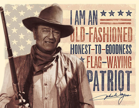 ƥ  John Wayne-Patriot DE-MS2392