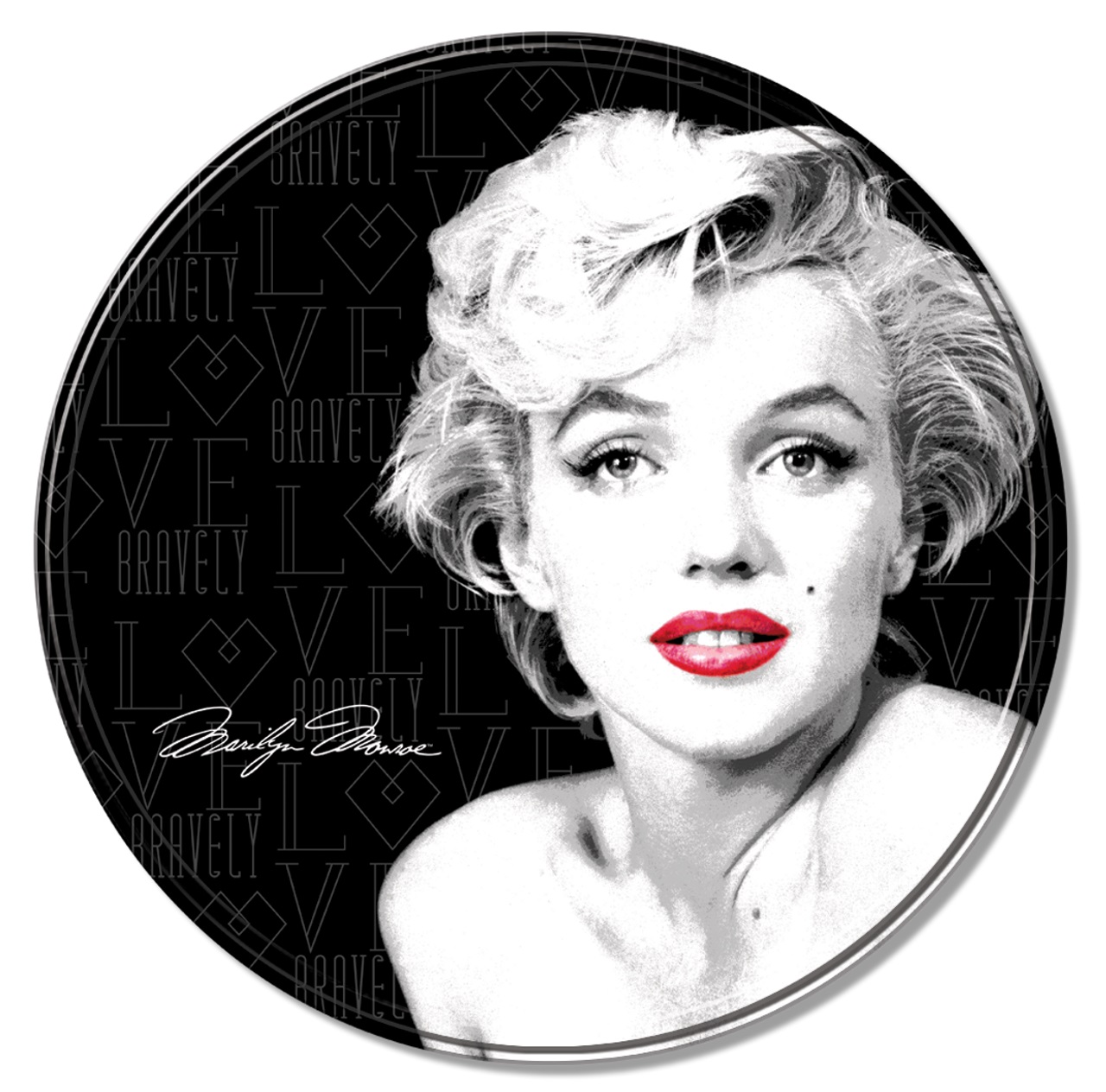 ߥ˥  Round Marilyn Monroe MM-DE-MS2682