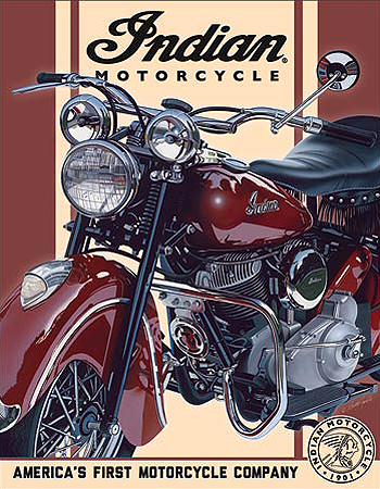 ƥ  INDIAN 1948 CHIEF DE-MS2009ƥ  INDIAN 1948 CHIEF DE-MS2009