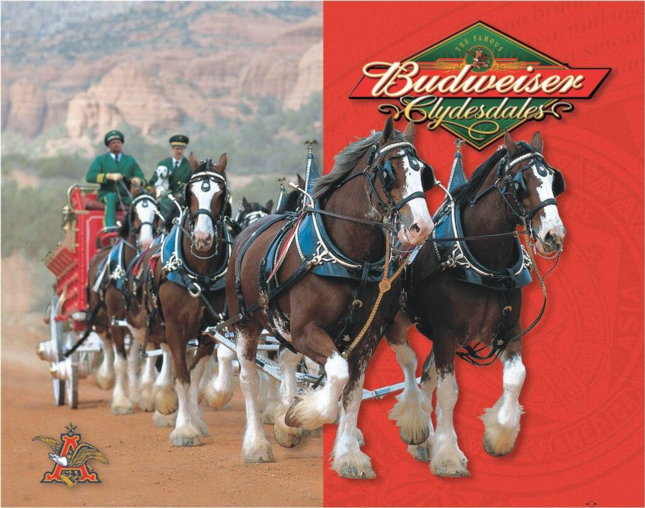 ƥ  BUDWEISER CLYDESDALES DE-MS1281