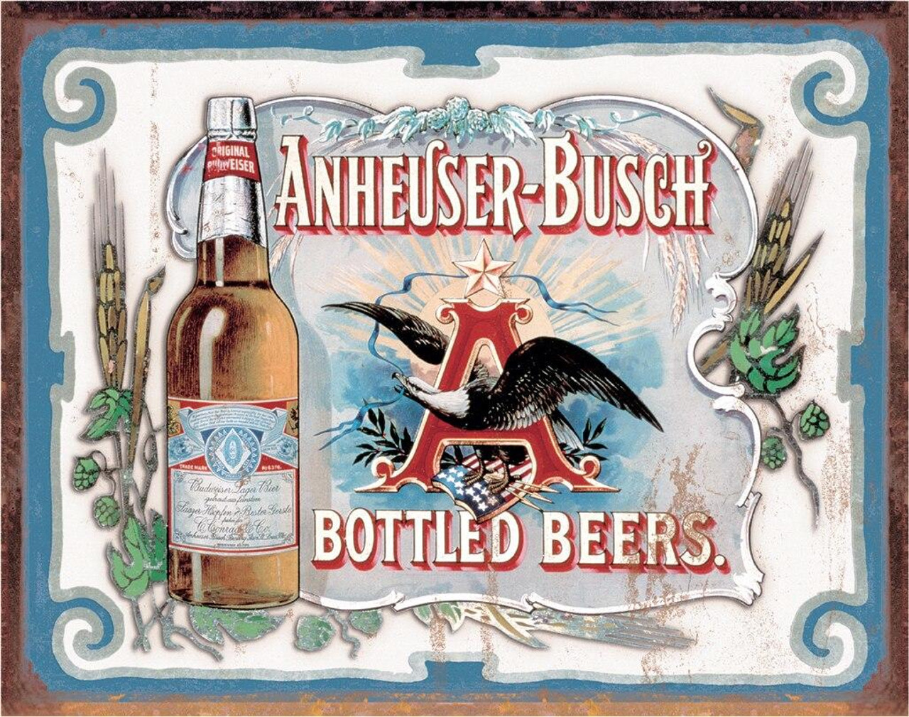 ƥ  BUDWEISER BOTTLED BEERS DE-MS1519