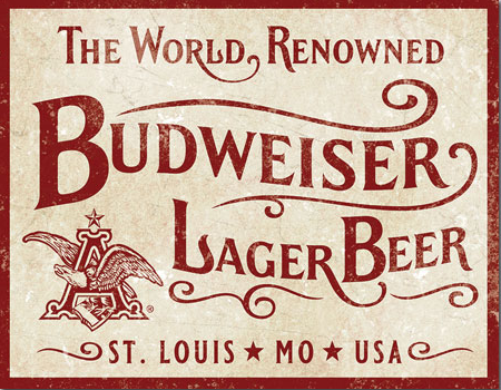 ƥ  Budweiser-World Renowned DE-MS2385