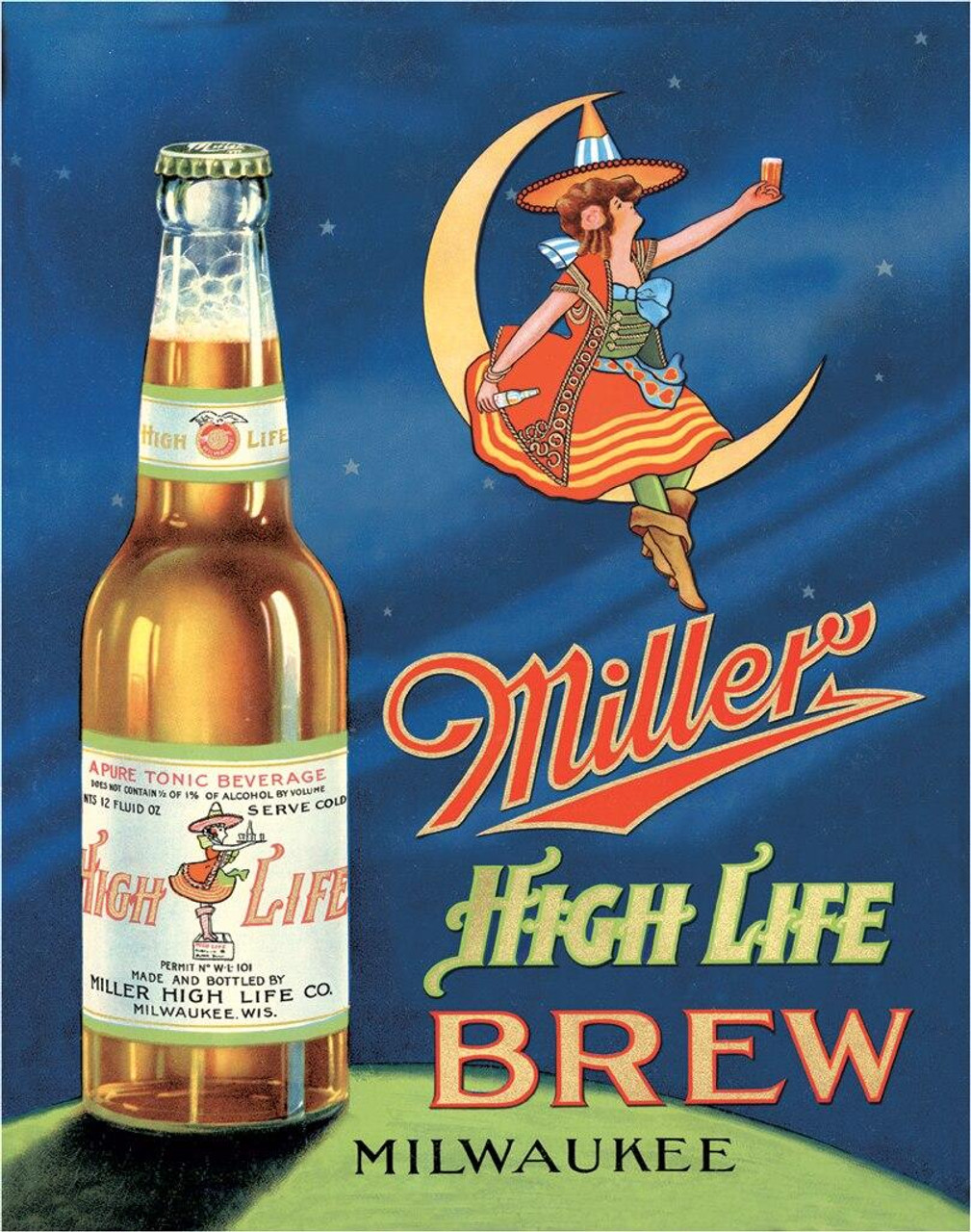 ƥ  MILLER HIGH LIFE BREW DE-MS978