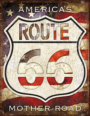 ƥ  RT 66-AMERICA'S ROAD 66-DE-MS2104ƥ  RT 66-AMERICA'S ROAD 66-DE-MS2104