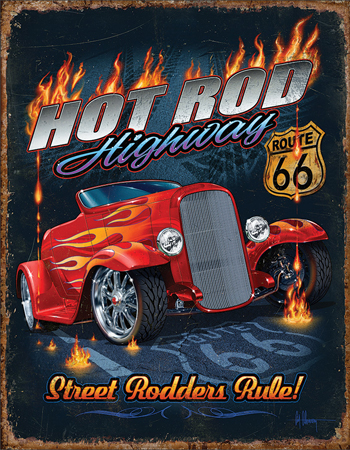 ƥ  Hot Rod HWY-66 66-DE-MS2370