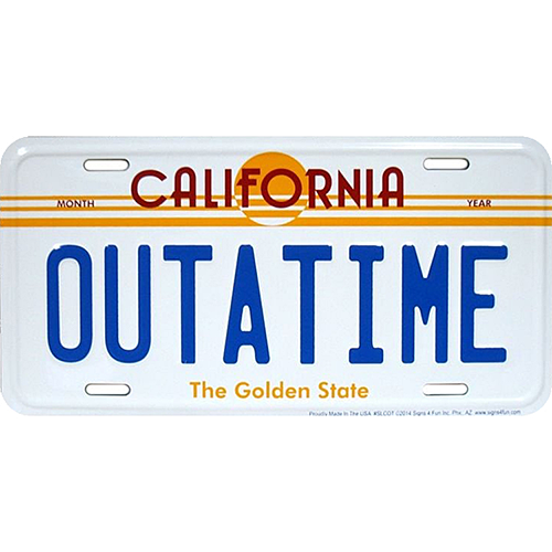 ߥ˥  LICENSE PLATE OUTA TIME GL-SLCOTߥ˥  LICENSE PLATE OUTA TIME GL-SLCOT