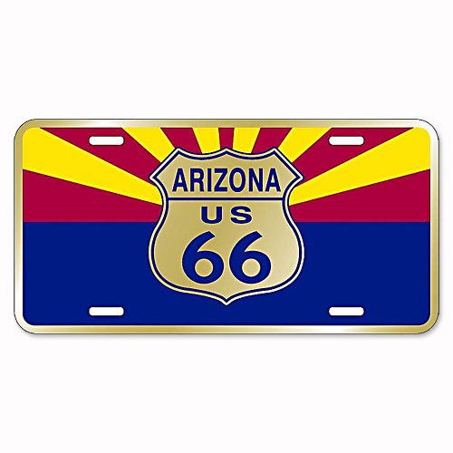 ߥ˥  RT 66 LICENSE PLATE 66-GL-SLMZA6ߥ˥  RT 66 LICENSE PLATE 66-GL-SLMZA6