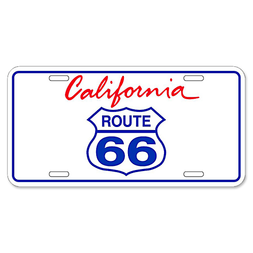 ߥ˥  RT 66 LICENSE PLATE 66-GL-SLR6C6ߥ˥  RT 66 LICENSE PLATE 66-GL-SLR6C6