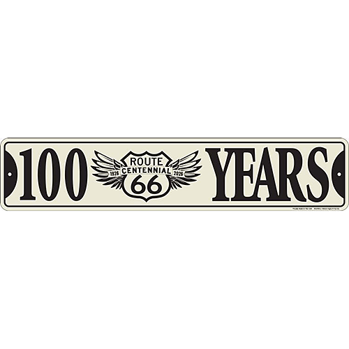 ߥ˥  RT 66 STREET SIGN CENT 100 YEARS 66-GL-SSR6C2ߥ˥  RT 66 STREET SIGN CENT 100 YEARS 66-GL-SSR6C2