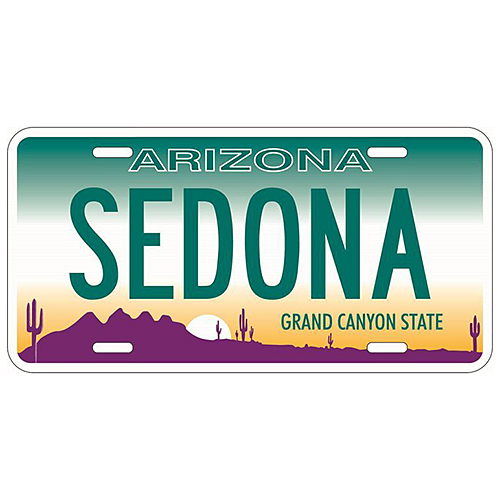 ߥ˥  LICENSE PLATE SEDONA GL-SLMZSE