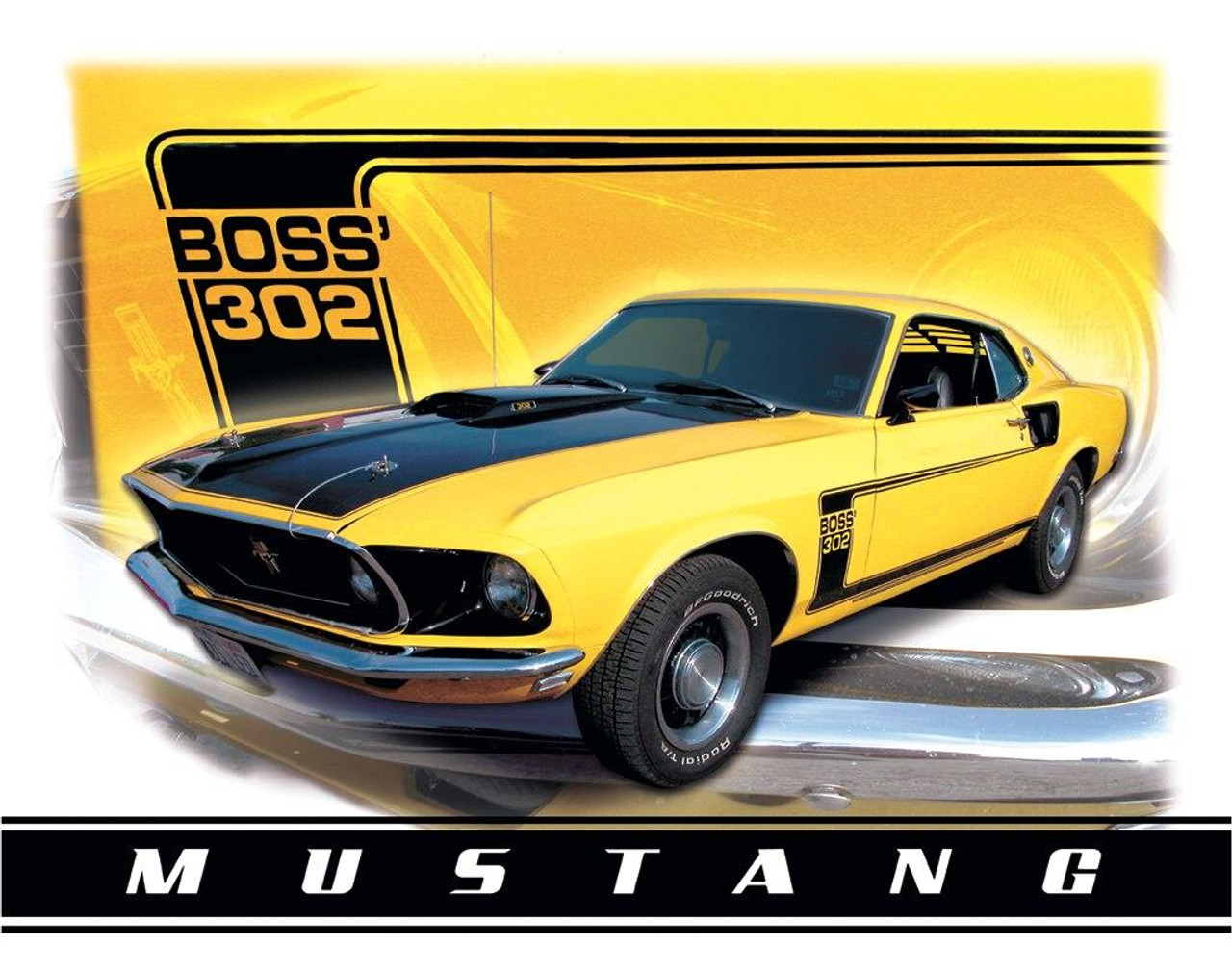 ƥ  FORD MUSTANG BOSS 302 DE-MS1241ƥ  FORD MUSTANG BOSS 302 DE-MS1241