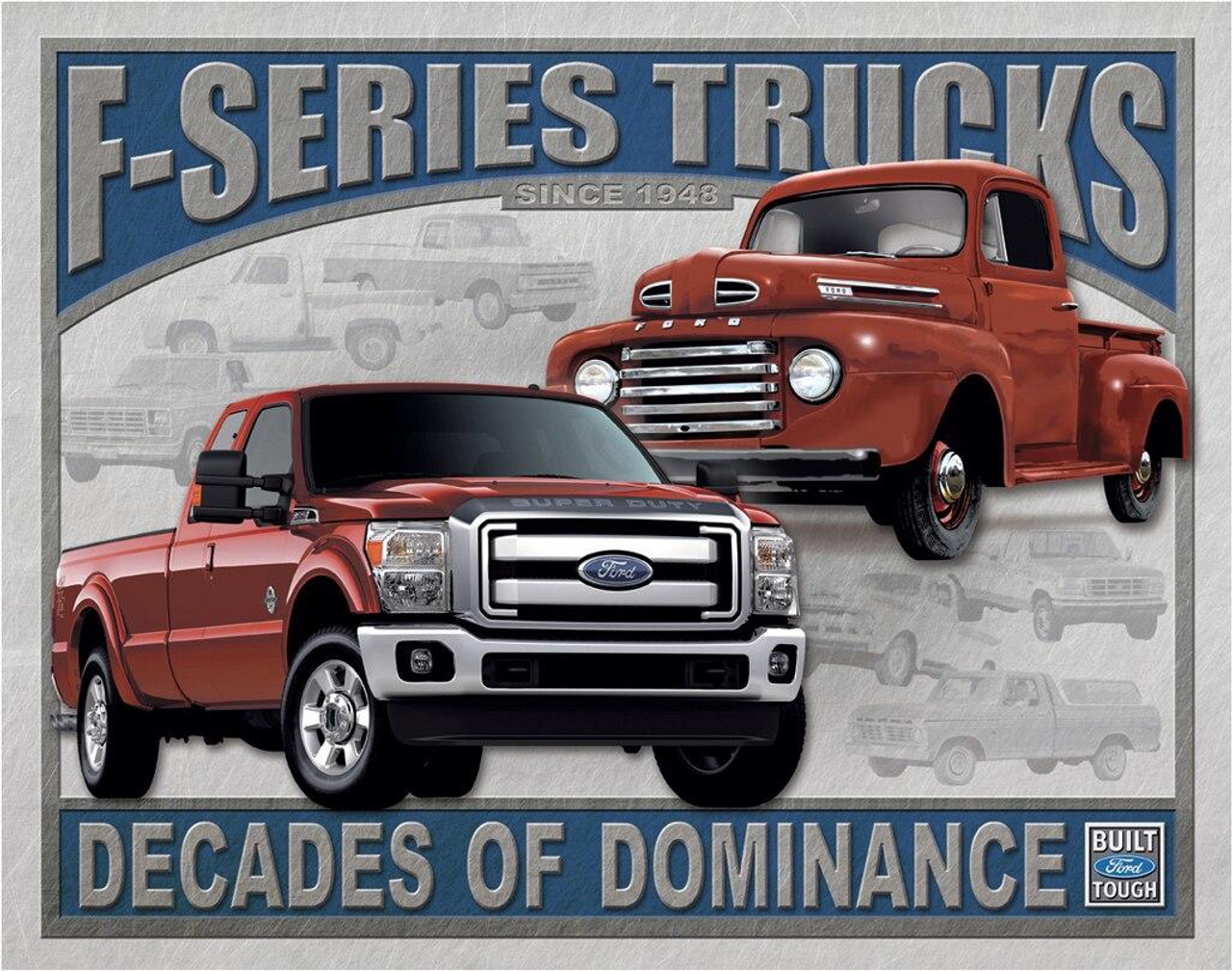 ティン サイン FORD F SERIES TRUCKS DE-MS1708ティン サイン FORD F SERIES TRUCKS DE-MS1708