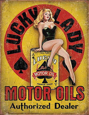 ƥ  LUCKY LADY MOTOR OIL DE-MS1998ƥ  LUCKY LADY MOTOR OIL DE-MS1998