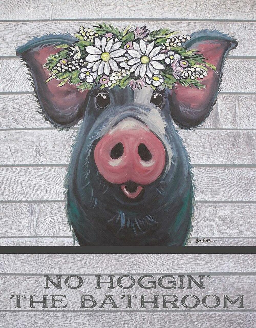 ƥ  No Hoggin the Bathroom DE-MS2467ƥ  No Hoggin the Bathroom DE-MS2467