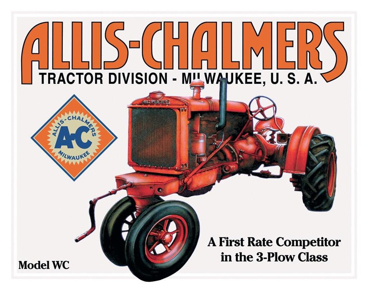 ƥ  ALLIS CHALMERS MODEL WC DE-MS1133ƥ  ALLIS CHALMERS MODEL WC DE-MS1133