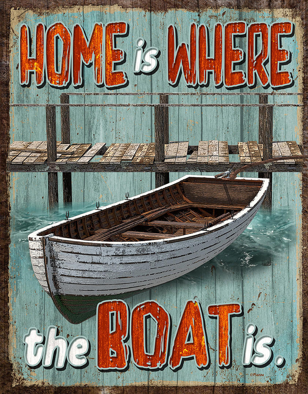 ƥ  Home is Where Boat Is DE-MS2705ƥ  Home is Where Boat Is DE-MS2705