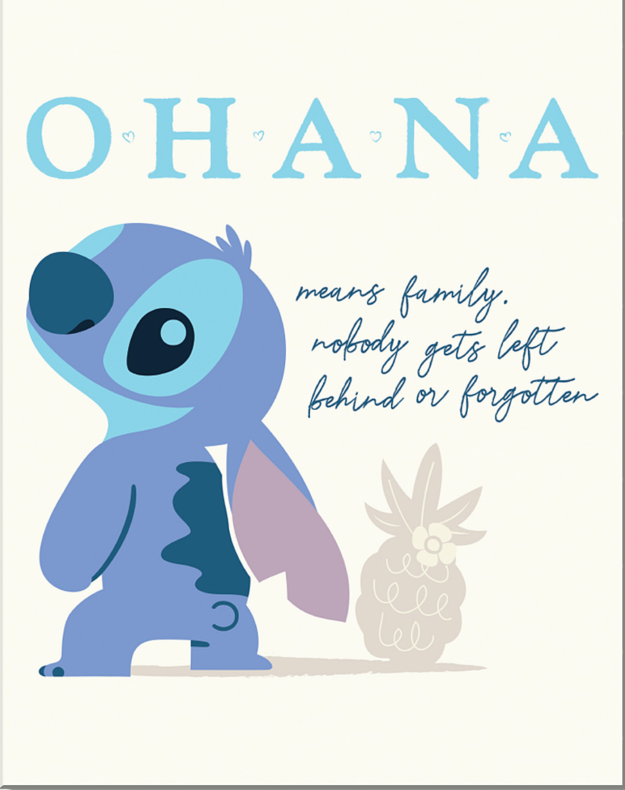 ƥ  Stitch Ohana DE-MS2764ƥ  Stitch Ohana DE-MS2764