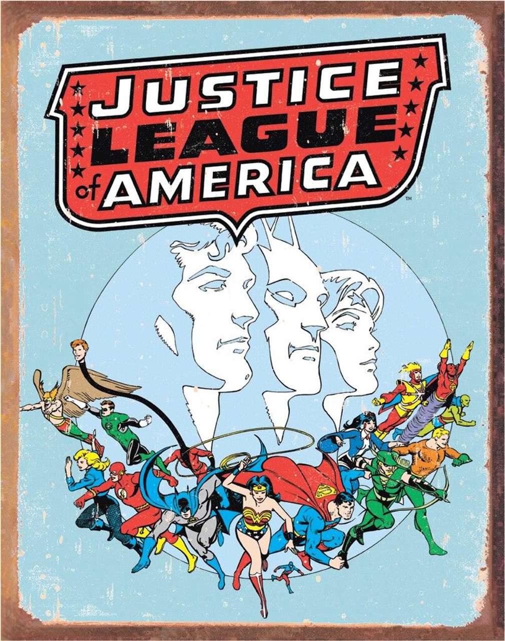 ƥ  JUSTICE LEAGUE RETRO DE-MS1641ƥ  JUSTICE LEAGUE RETRO DE-MS1641