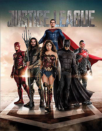 ƥ  Justice League Movie DE-MS2255ƥ  Justice League Movie DE-MS2255